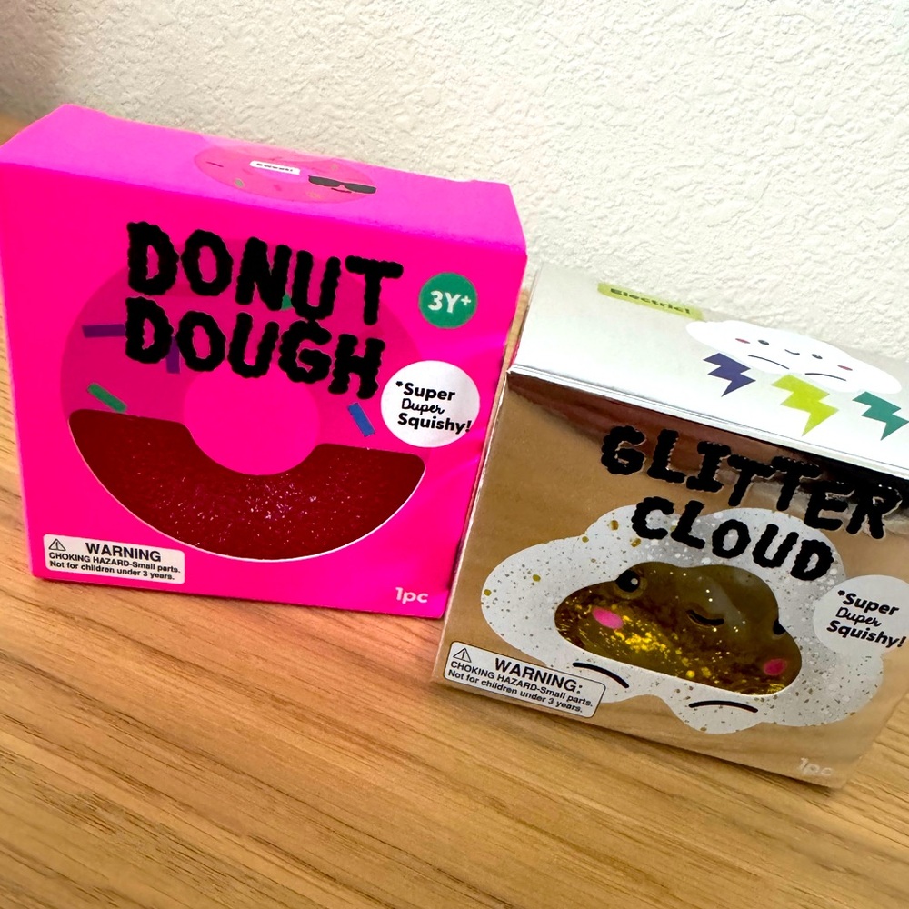 J’adore x Target SQUISHIES. Glitter Cloud, Donut